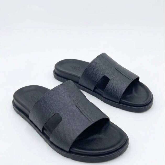 Hermès Izmir Leather Slide Pams