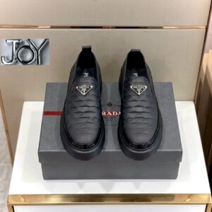 Prada Quilted Slip-On Loafers